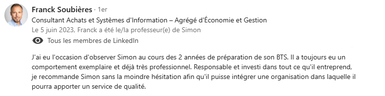 Recommandation 2